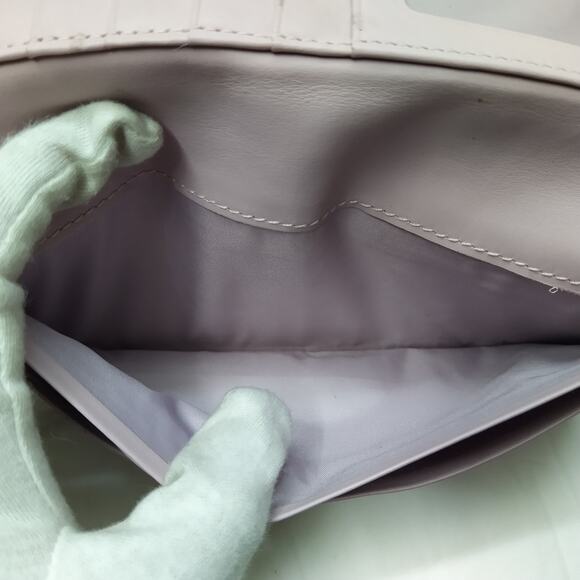 Coach Kristin Black Leather Flap Closure Credit Card ID Window Trifold Wallet - Picture 15 of 16